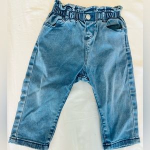 Zara Baby Denim Pants - 6-9 months